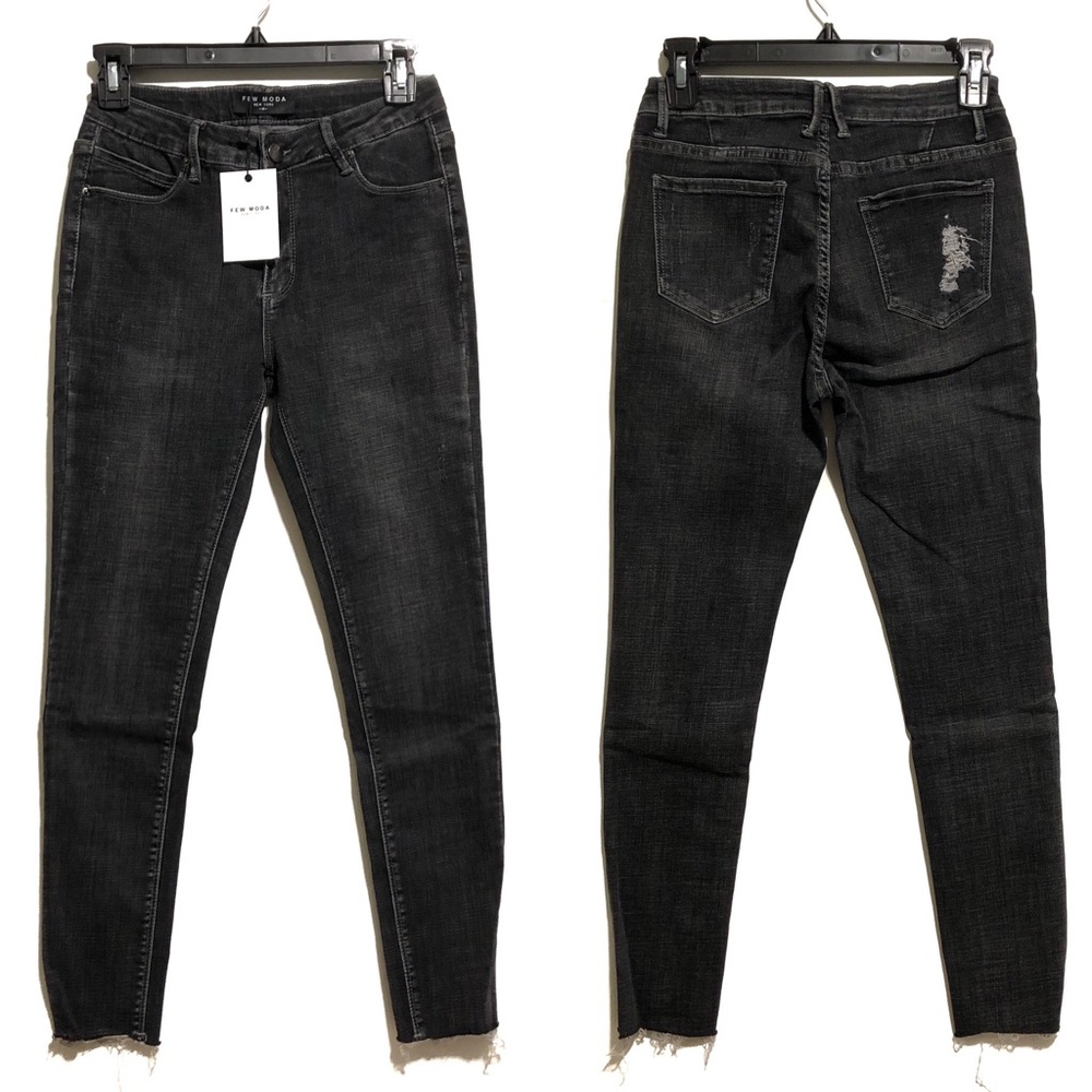 NWT Few Moda Raw Hem Skinny Jeans